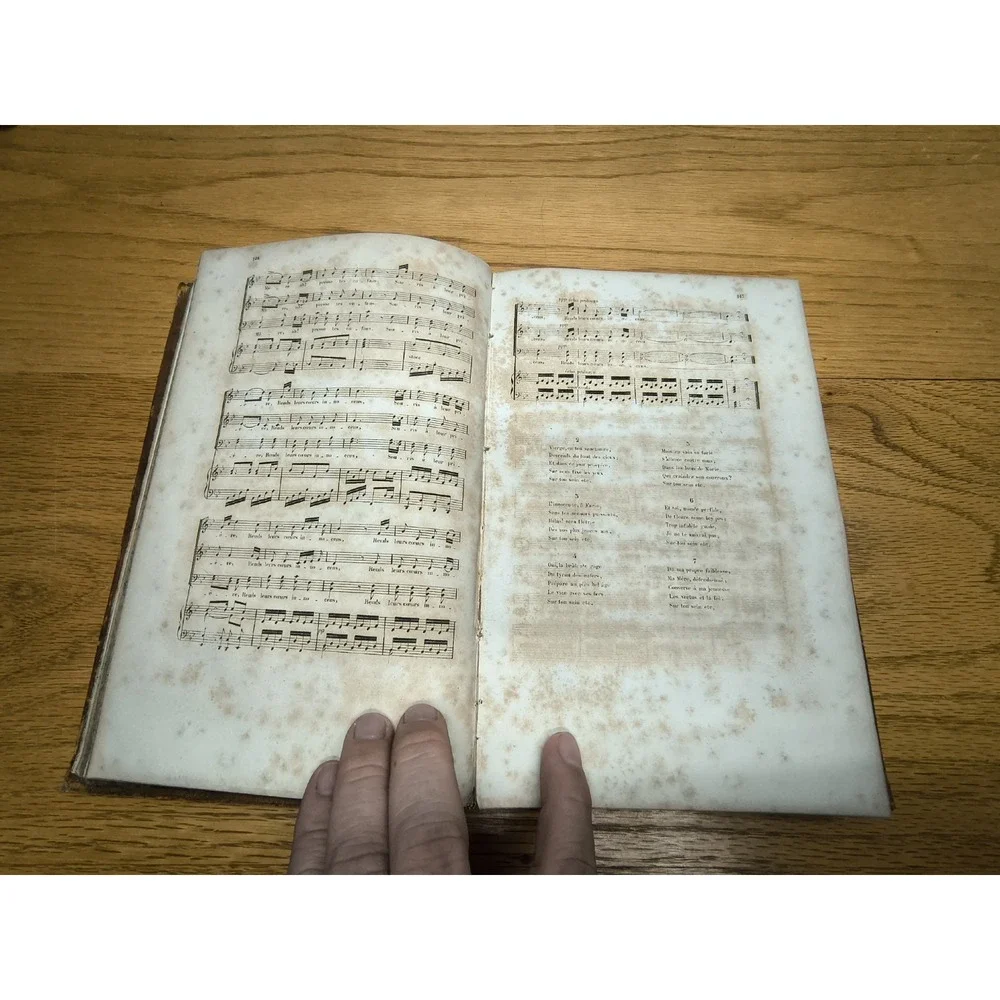 1865‎ Choix De Cantiques Pour Toutes Les Fetes De L'Annee Lambillotte Music